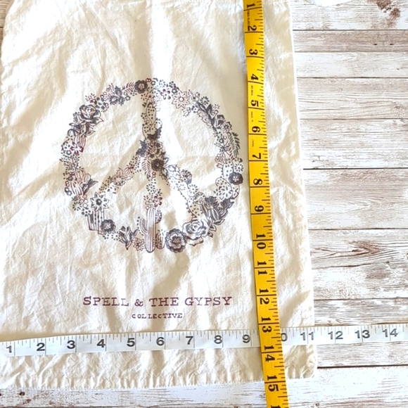Spell & the Gypsy Collective Calico Bag Peace Cactus - Picture 12 of 13